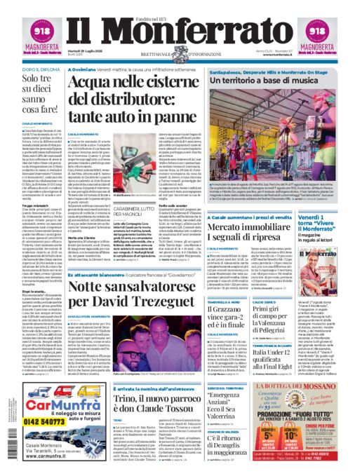 Il Monferrato - Edizione 57 del 29/07/2025